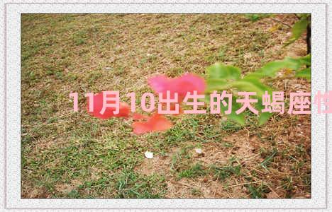 11月10出生的天蝎座性格