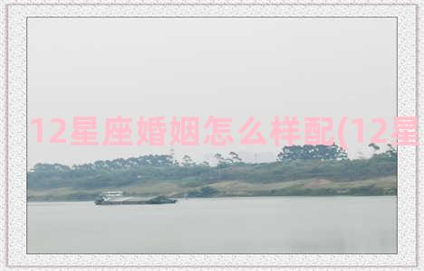 12星座婚姻怎么样配(12星座怎么背)