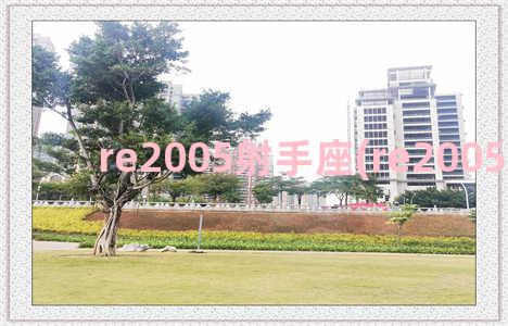 re2005射手座(re2005射手座)