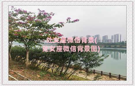 处女座微信背景(处女座微信背景图)