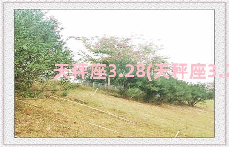 天秤座3.28(天秤座3.25)