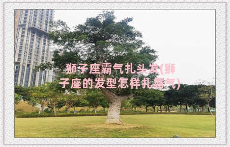 狮子座霸气扎头发(狮子座的发型怎样扎霸气)