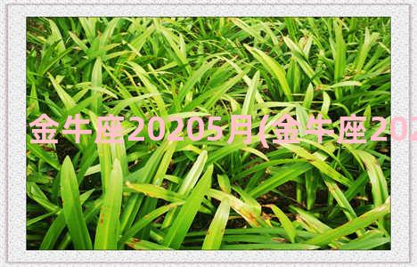 金牛座20205月(金牛座2023年4月运势)